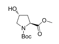 N-（叔丁氧羰基）-反-4-羥基-L-脯氨酸甲酯，95%(GC) 